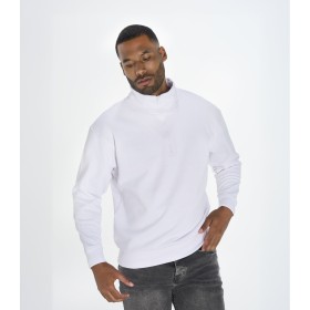 Sweat col zippé