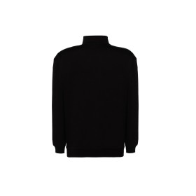 Sweat col zippéCouleur:BLACK