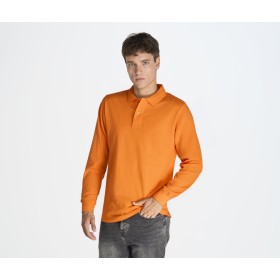 Polo manches longues homme