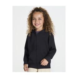 Sweat capuche zippé