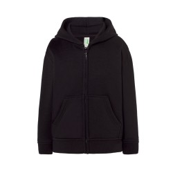 Sweat capuche zippéCouleur:BLACK