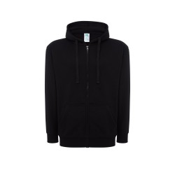 Sweat capuche zippéCouleur:BLACK