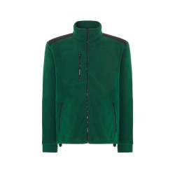 Polaire bicolore 340Couleur:BOTTLE GREEN/BLACK