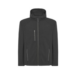 Softshell à capucheCouleur:BLACK