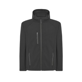 Softshell à capucheCouleur:BLACK