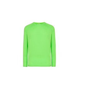 Tee-shirt de sport manches longuesCouleur:LIME FLUOR