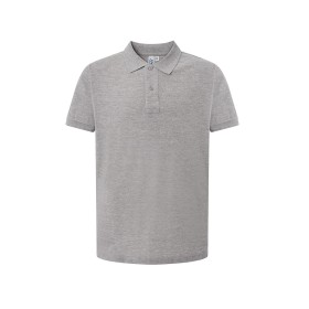 Polo coton 240Couleur:Grey Melange