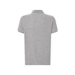 Polo coton 240Couleur:Grey Melange