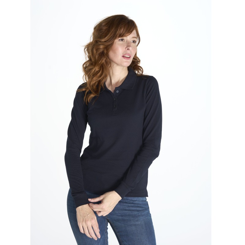 Polo manches longues femme 200