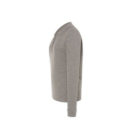 Polo manches longues femme 200Couleur:Grey Melange