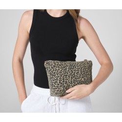 Pochette imprimé léopardCouleur:VINTAGE LEOPARD PRINT