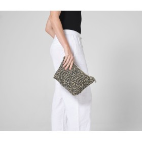 Pochette imprimé léopardCouleur:VINTAGE LEOPARD PRINT