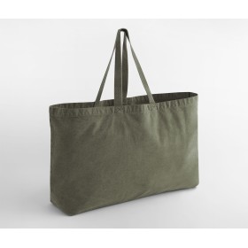Sac shopping grand volume délavéCouleur:VINTAGE MOSS
