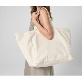Grand sac de plage rayé