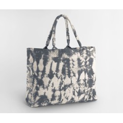 Sac shopping en toile tie-dye