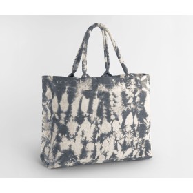 Sac shopping en toile tie-dye