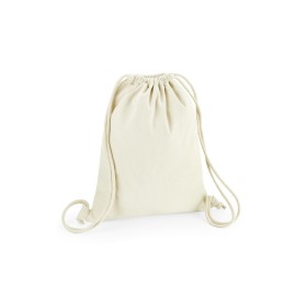 Gym sac en polycoton recycléCouleur:Natural