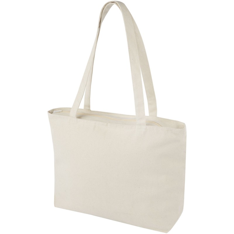 Sac shopping zippé coton 320 g/m² Ningbo 15L 
