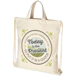 Sac à dos recyclé 210 g/m² Pheebs avec cordon de serrage 6L 