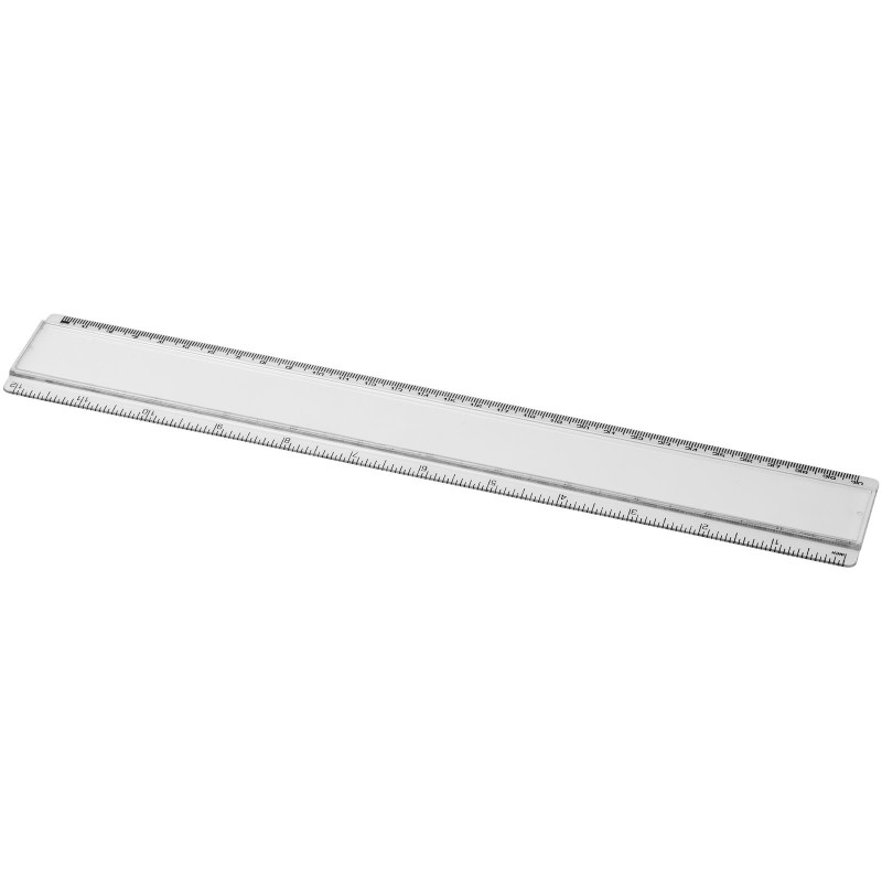 Règle en plastique Ellison 30 cm avec insertion de papier décoratif 