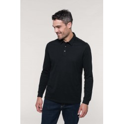 Polo Jersey Manches Longues Homme