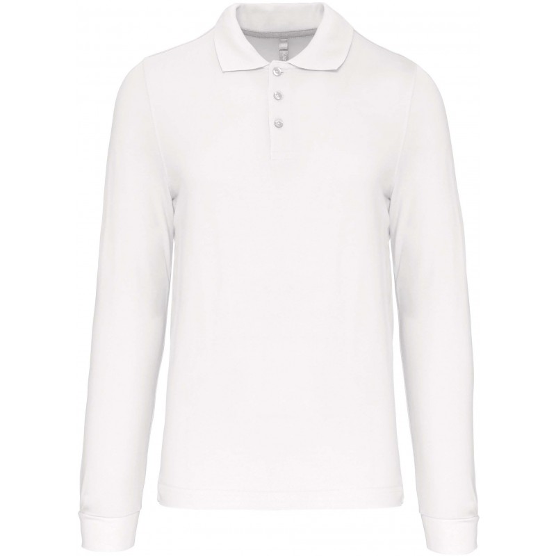 K243 - Polo manches longues homme
