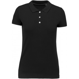 Polo Supima® Manches Courtes Femme 