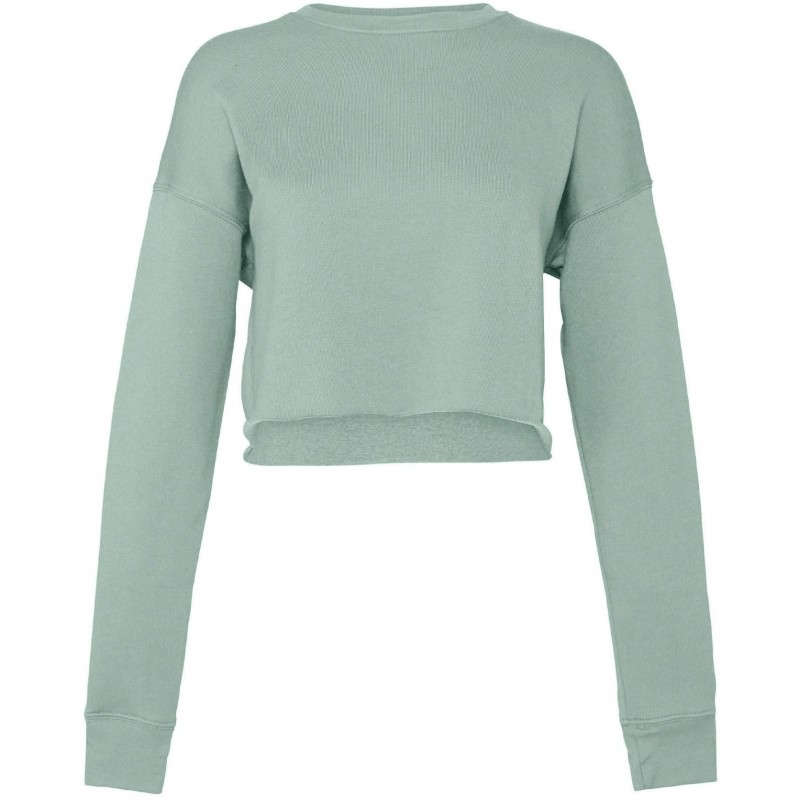 Sweat-Shirt Crop Femme 
