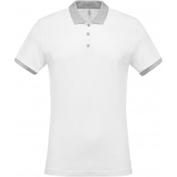 Polo Piqué Bicolore Homme 