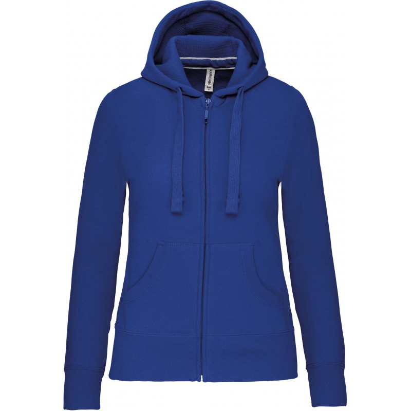 Sweat Shirt Zippe Capuche Femme Kariban K464