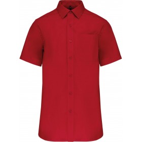 Chemise Popeline Manches Courtes 