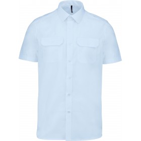 Chemise Pilote Manches Courtes Homme 