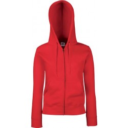 Sweat-Shirt Femme Zippé Capuche 