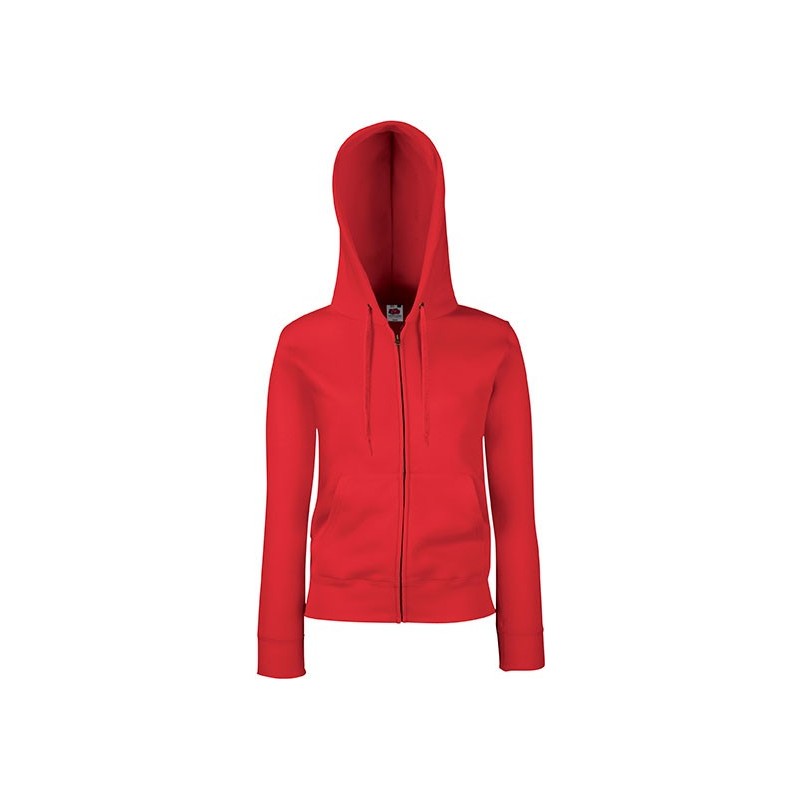 Sweat-Shirt Femme Zippé Capuche 