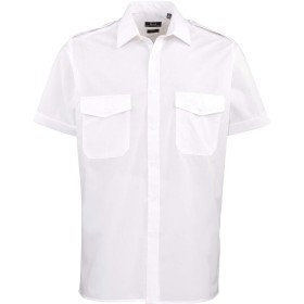 Chemise Homme Manches Courtes Pilote 