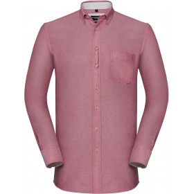 Chemise Oxford Lavée Manches Longues 