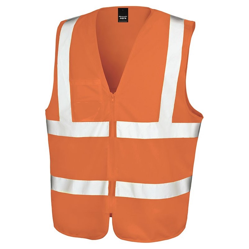 Gilet De Sécurité Zippé 