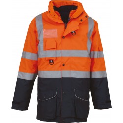 Parka De Sécurité Haute Visibilité 7 En 1 