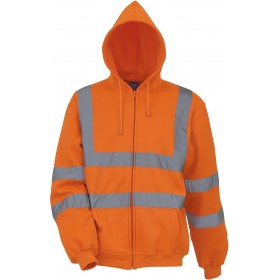 Sweat-Shirt Zippé Capuche