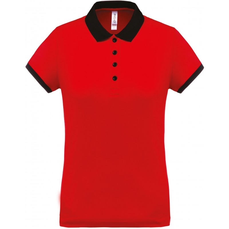Polo Piqué Performance Femme 