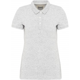 Polo Vintage Manches Courtes Femme 