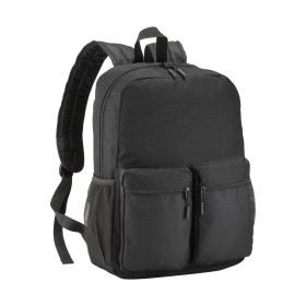Sac à dos en polyester 600D avec cinq poches, deux bandoulières latérales en filet 