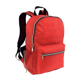 Sac à dos en nylon 420D, avec 4 poches dont 2 latérales à zip en filet 