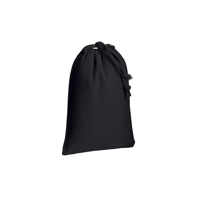 Sac en coton 120 g/m2 avec fermeture en cordon, 10 x 14 cm 