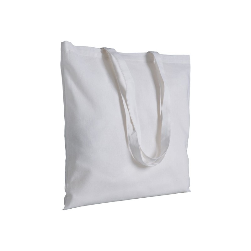 Shopper en coton 220 g/m , anses longues 