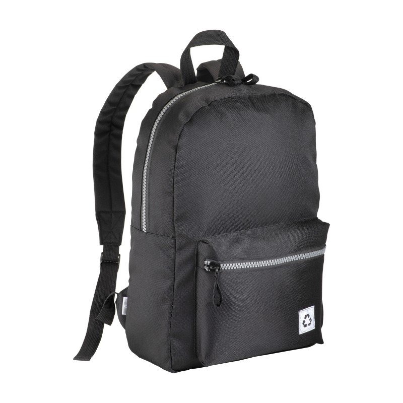 Sac a dos porte PC en PET recycle noir