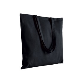 Sac shopping en coton 180 g/m2 avec anses longues 