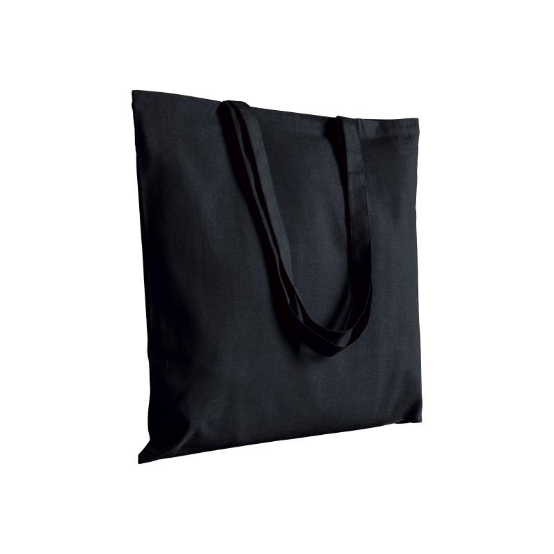 Sac shopping en coton 180 g/m2 avec anses longues 