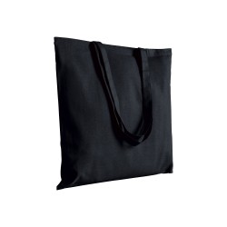 Shopper en coton 130 g/m,  anses longues 