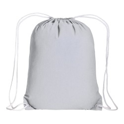 Sac à dos en coton 135 g/m2 avec fermeture réglable à cordon 